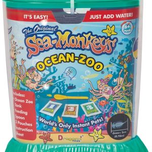 Sea-Monkeys? Ocean Zoo - World's Only Instant Pets? - Assorted Colors - Ages 6+ (Pack of 1)